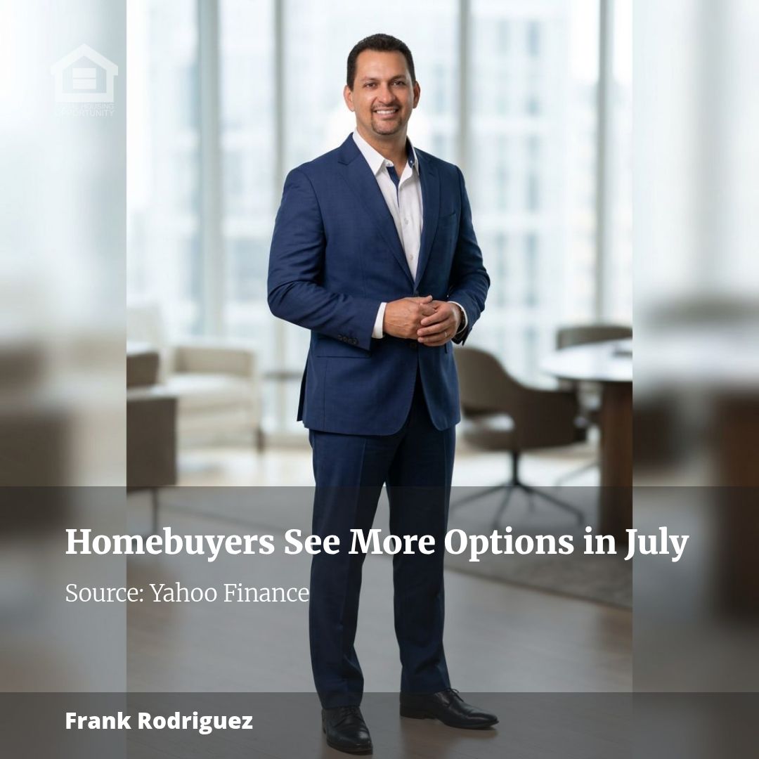 More Inventory Gave Homebuyers Added Options as Prices Held Steady in July