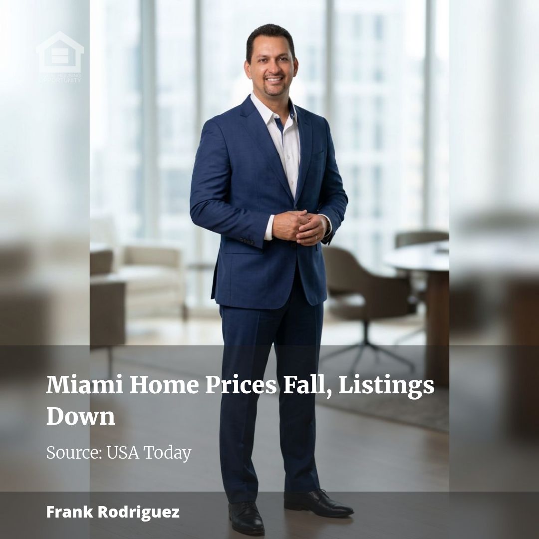 Miami Homebuyers Enjoy More Choices as Listings Shift